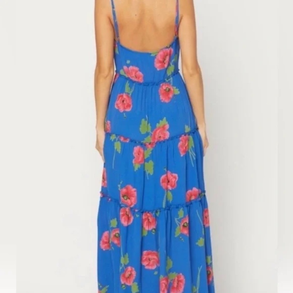 NWT beautiful Flynn Skye blue floral maxi dress size XS - Picture 3 of 9